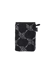 JOOP | Waschhandschuh Classic Cornflower 16x22cm Salbei | schwarz