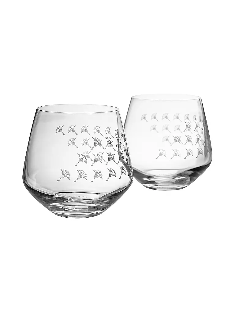 JOOP | Wasserglas 2er Set 0,39l Faded Cornflower | transparent