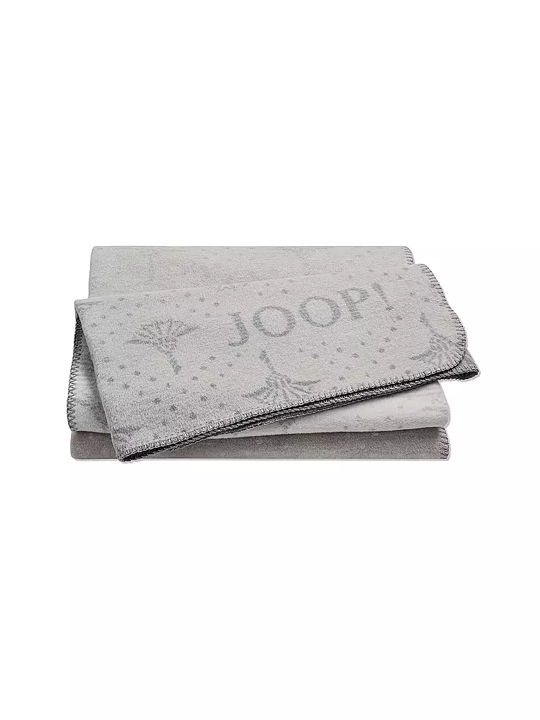 JOOP | Wohndecke 150x200cm CHARM Stein | hellgrau