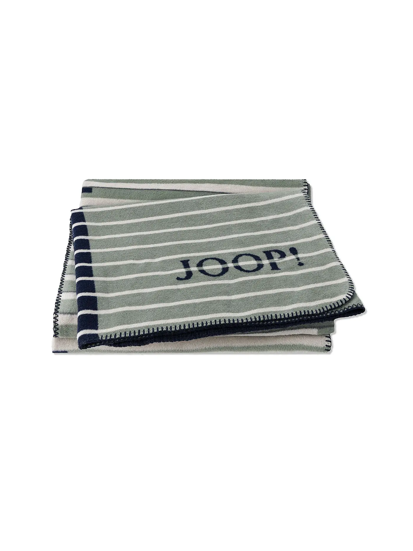 JOOP | Wohndecke 150x200cm DIVIDED Salbei | hellgrün