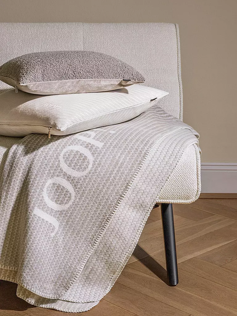 JOOP | Wohndecke WOVEN 150x200cm Creme | beige