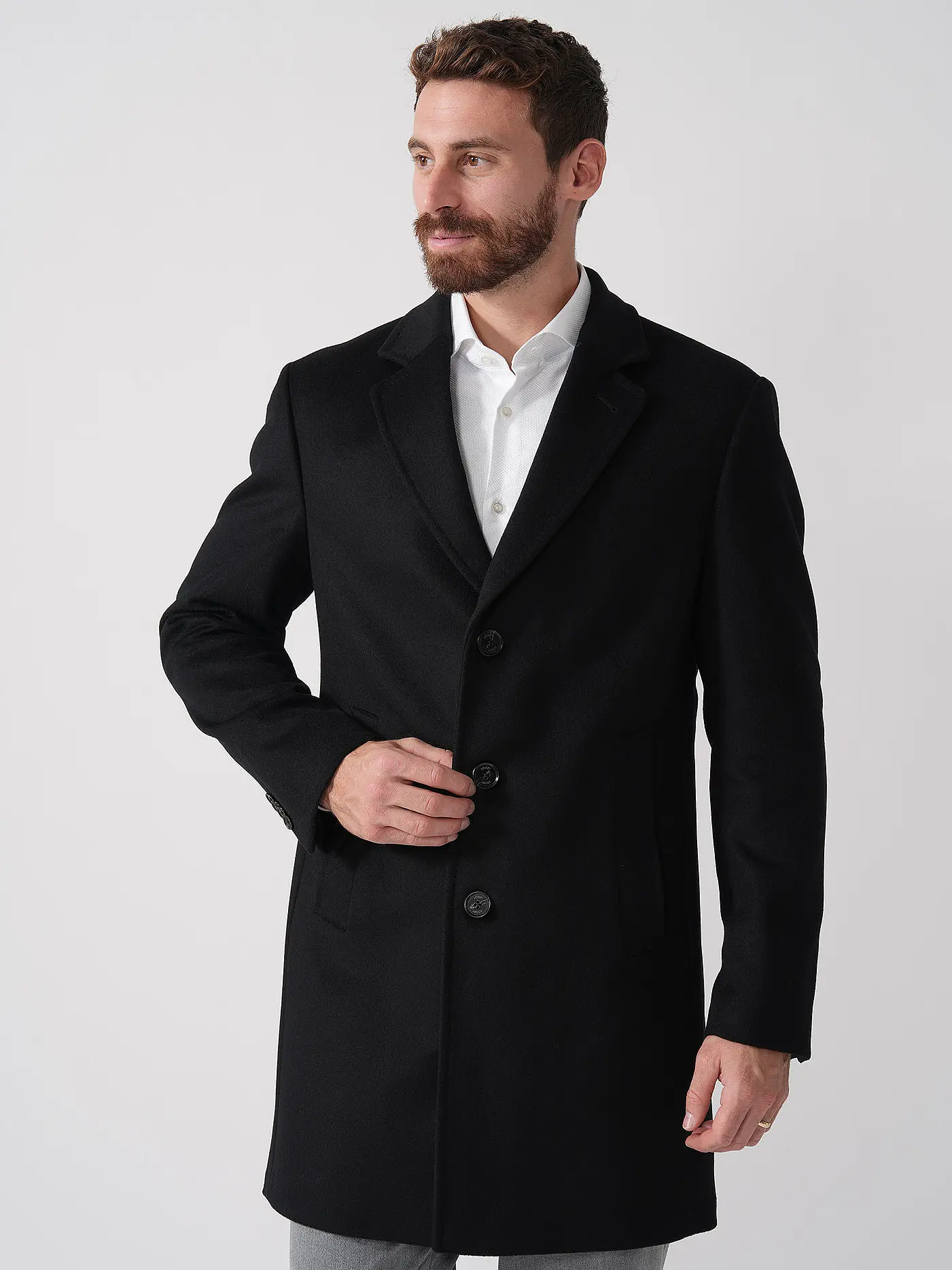 JOOP | Wollmantel MARISO | schwarz