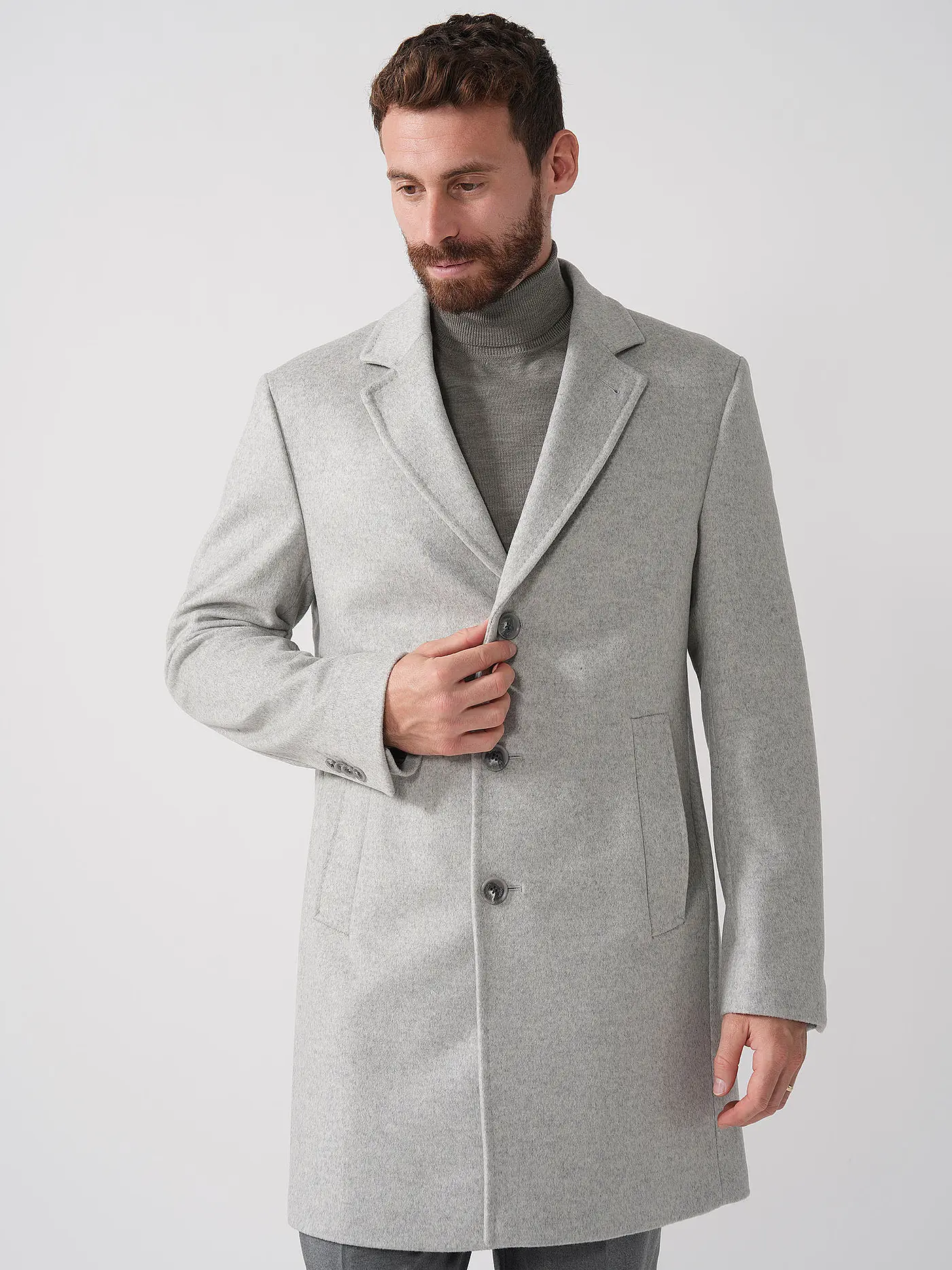 JOOP | Wollmantel MARISO | grau