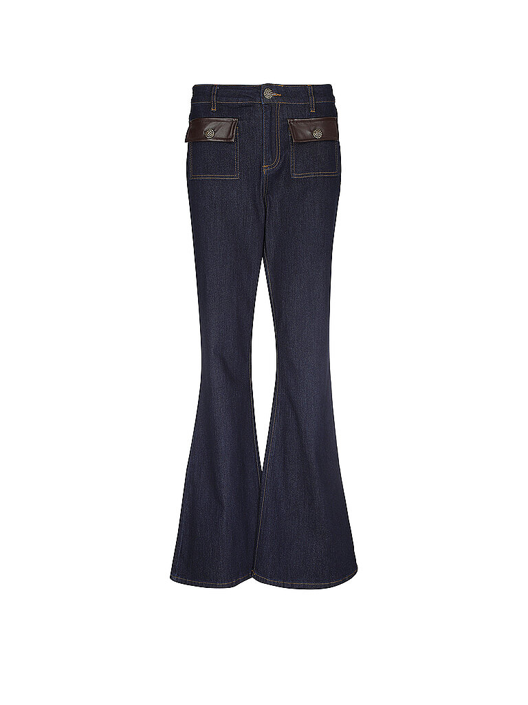 JOSEPH RIBKOFF Jeans Flared Fit  dunkelblau | 38