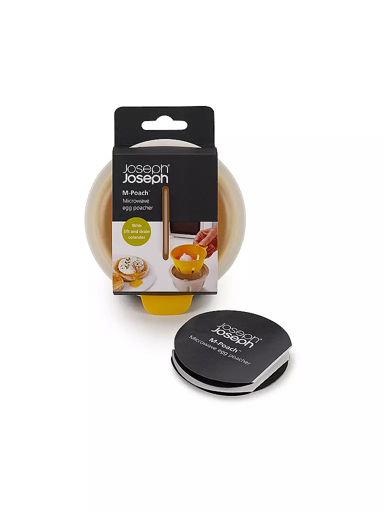 JOSEPH JOSEPH | M-Poach™ Mikrowellen-Eier-Pochierer | weiss