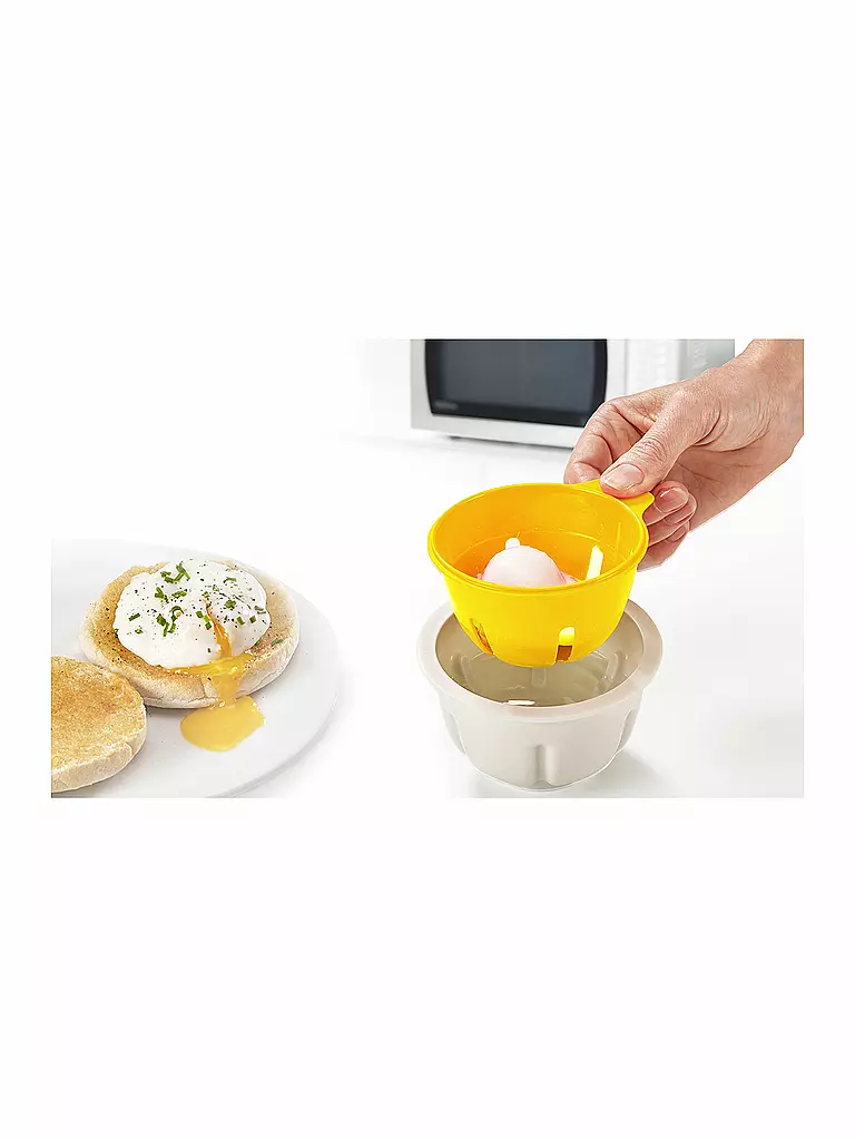 JOSEPH JOSEPH | M-Poach™ Mikrowellen-Eier-Pochierer | weiss
