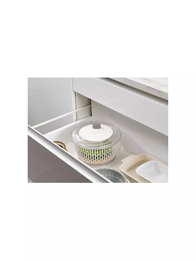 JOSEPH JOSEPH | Multi-Prep™ 4-teiliges Salatzubereitungsset 25cm | transparent