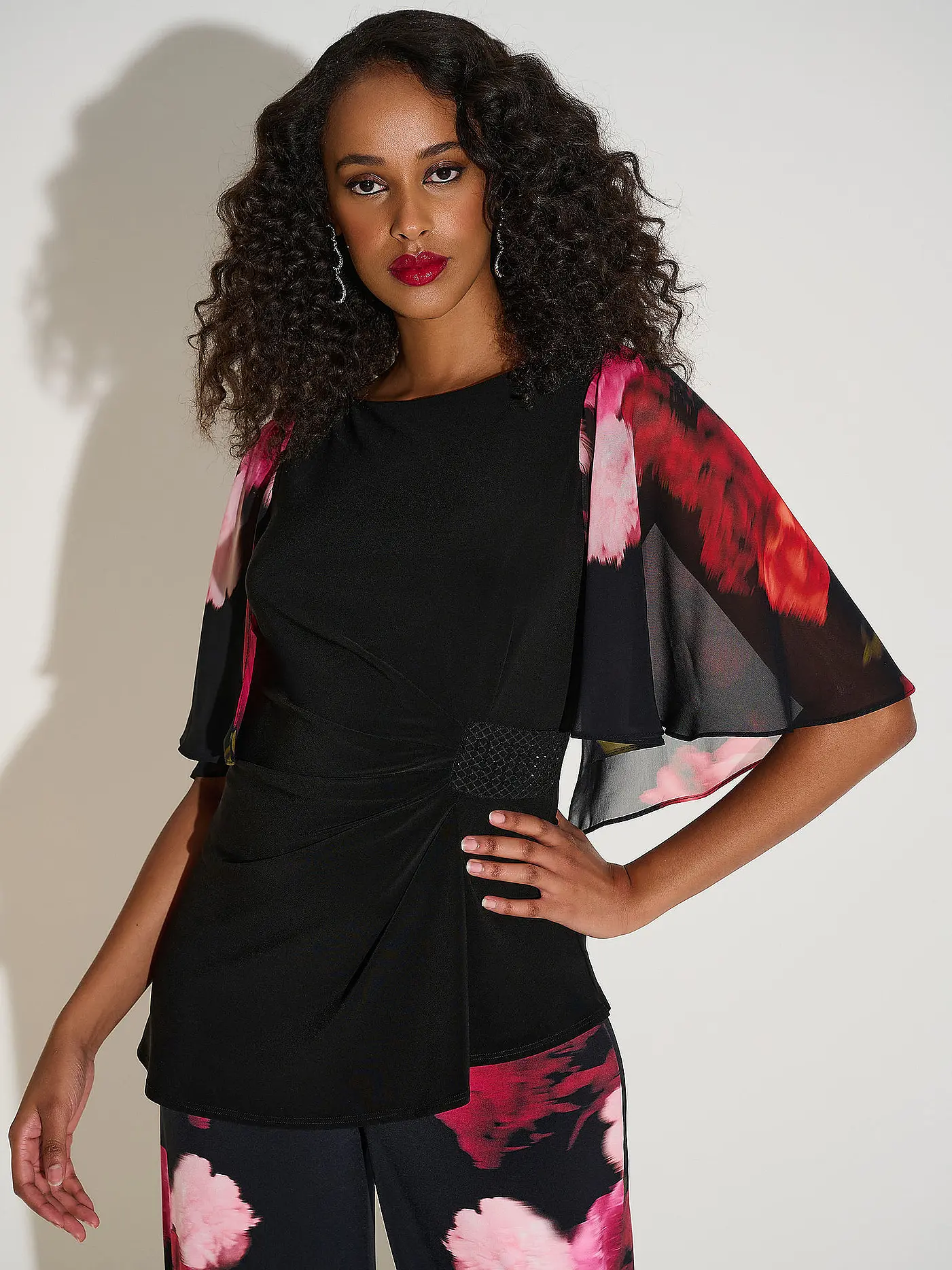 JOSEPH RIBKOFF | Blusenshirt  | schwarz