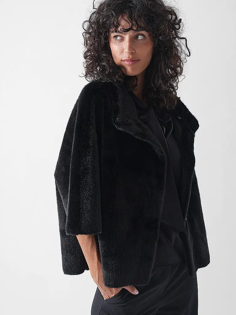 JOSEPH RIBKOFF | Jacke in Felloptik | 