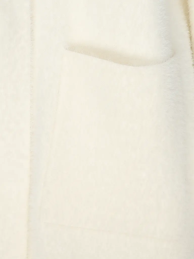 JOSEPH RIBKOFF | Mantel in Felloptik | creme