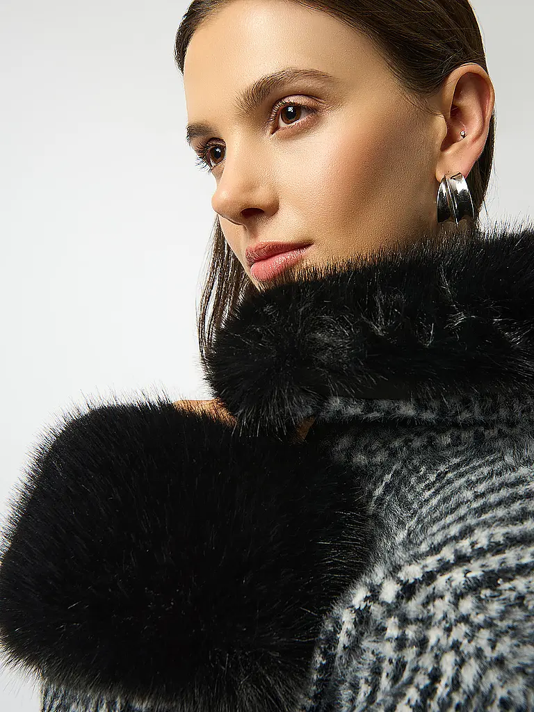 JOSEPH RIBKOFF | Mantel | Schwarz