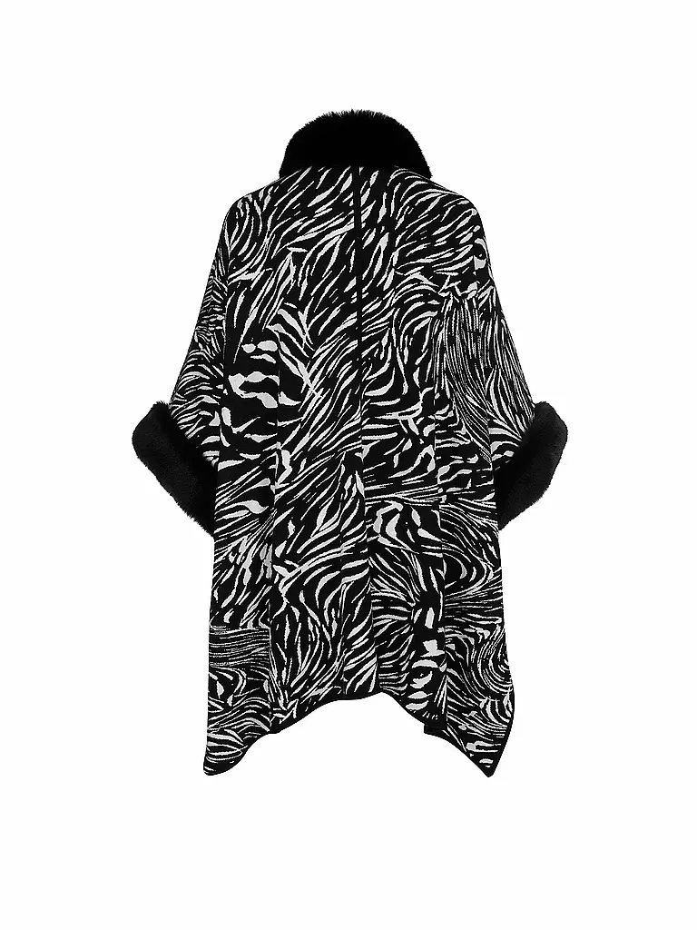 JOSEPH RIBKOFF | Poncho - Cape | schwarz