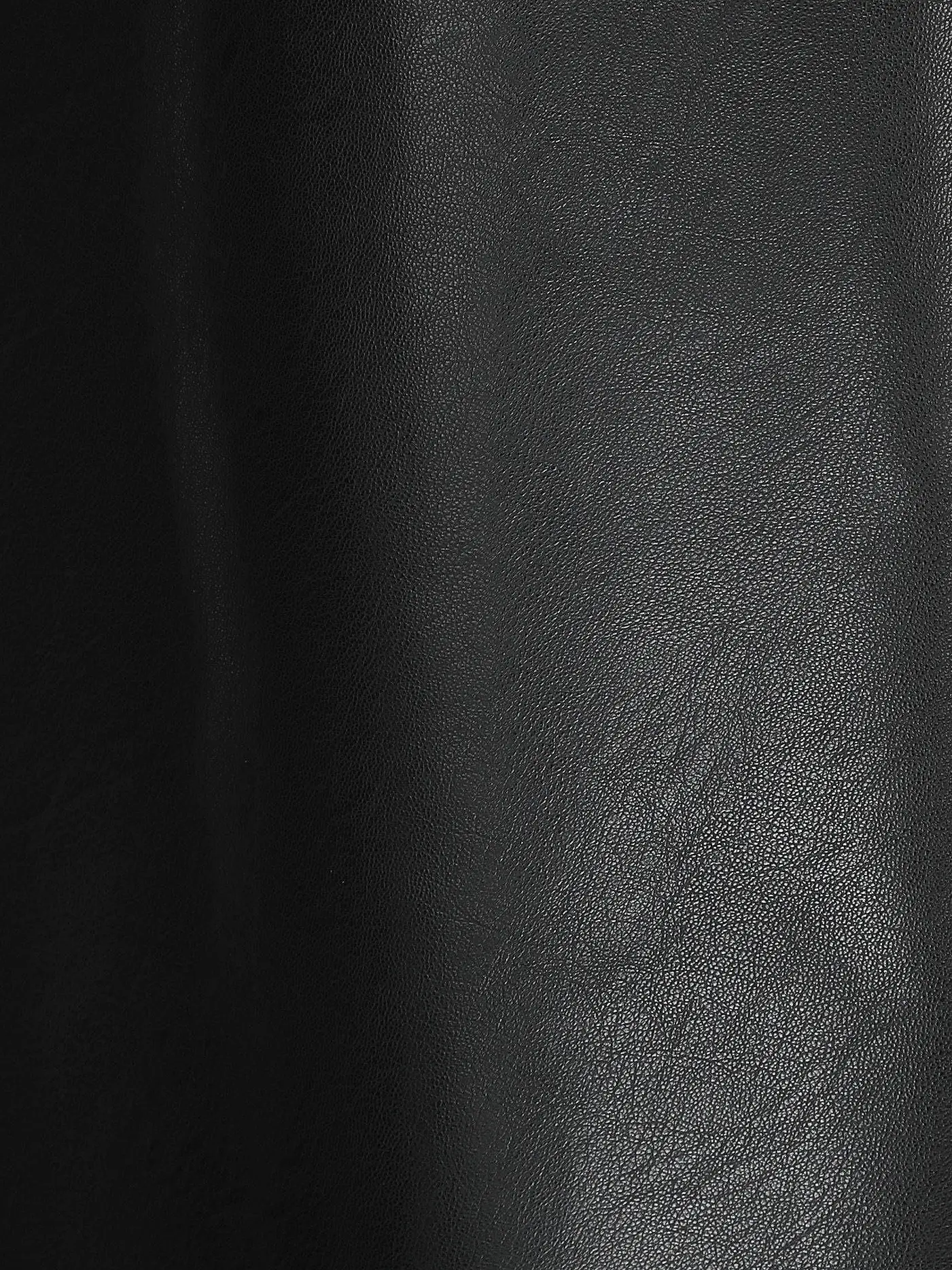 JOSEPH RIBKOFF | Rock in Lederoptik  | schwarz