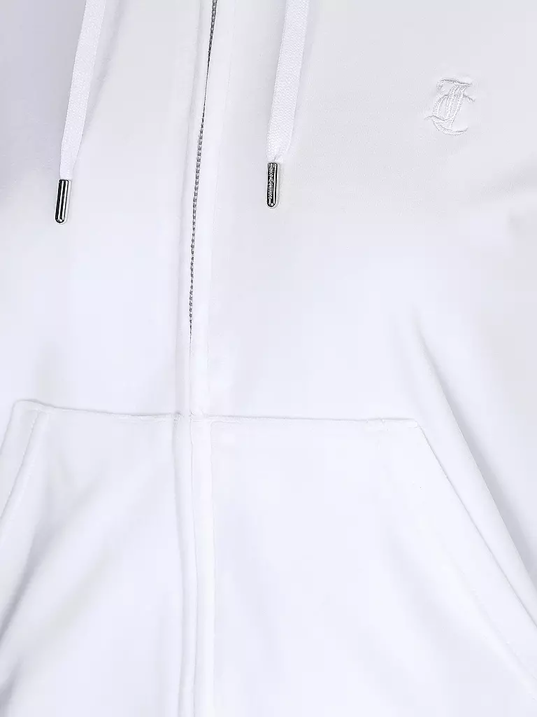 JUICY COUTURE | Kapuzenjacke ROBERTSON | weiss