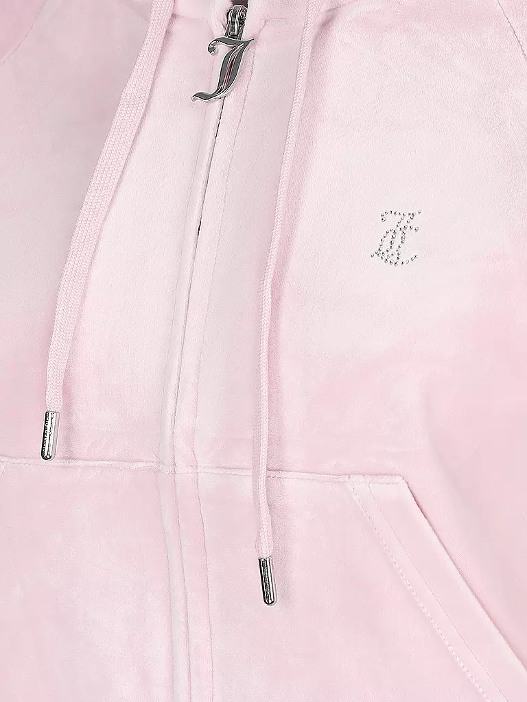 JUICY COUTURE | Sweatjacke Cropped Fit Madison | rosa