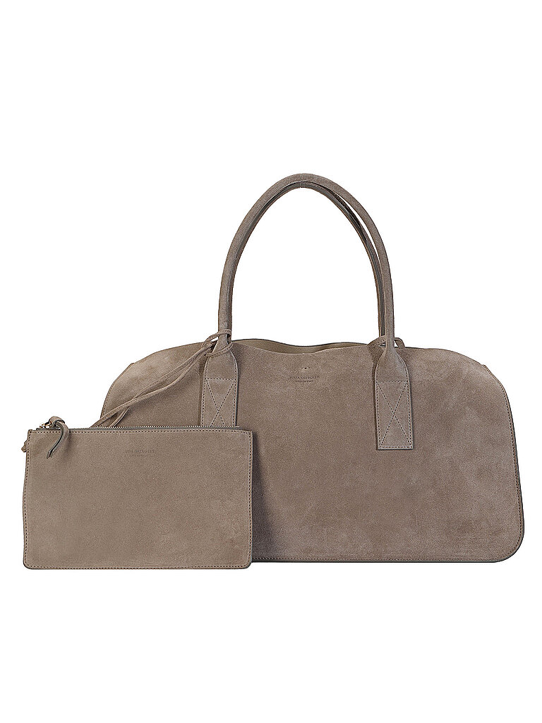 JULIA SKERGETH Ledertasche - Tote Bag TAKEAWAY BAG Large braun