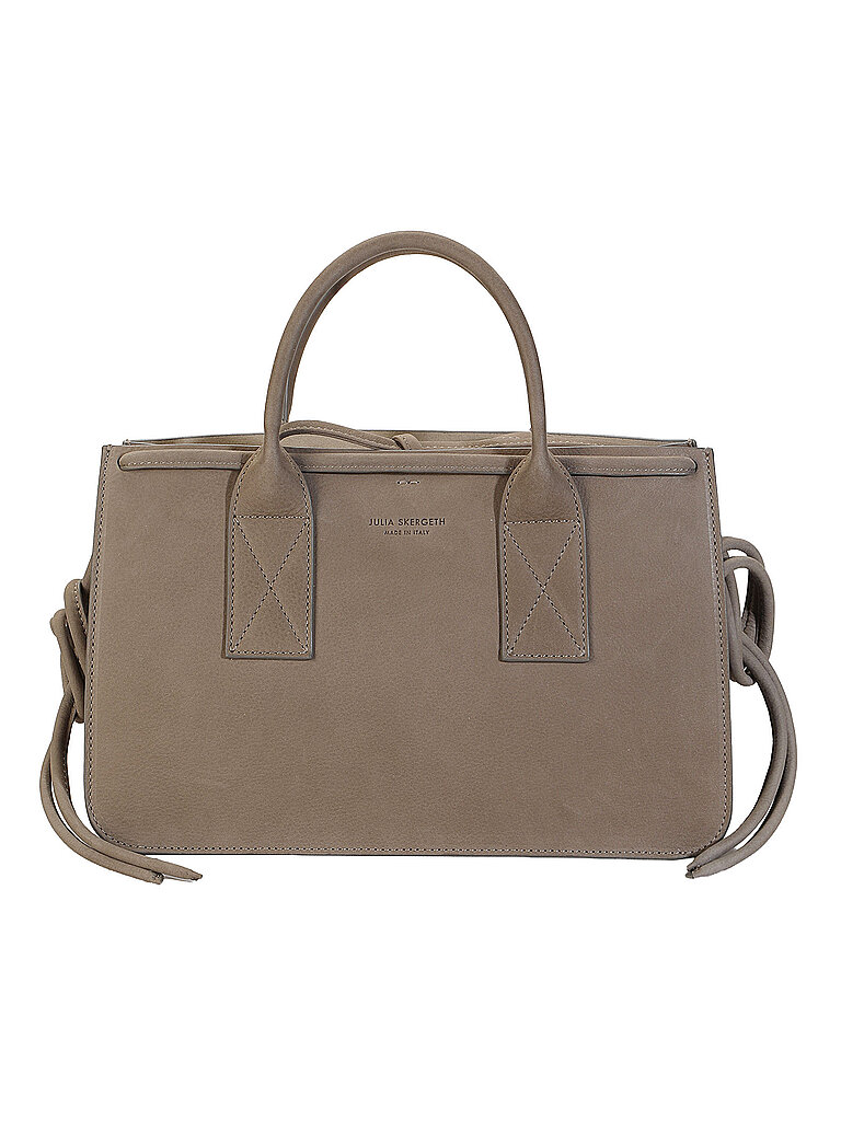 JULIA SKERGETH Ledertasche - Schultertsache TAKAWAY BAG Large braun