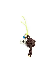 JULIA SKERGETH | Anhänger THE KNOT CHARM | braun