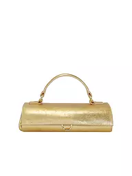 JULIA SKERGETH | Ledertasche - Henkeltasche FLACHE HÄNKELTASCHE MINI | gold