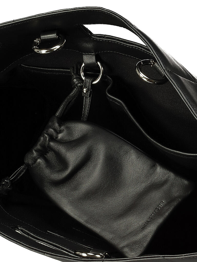 JULIA SKERGETH | Ledertasche - Shopper The Quilted Bag L | schwarz