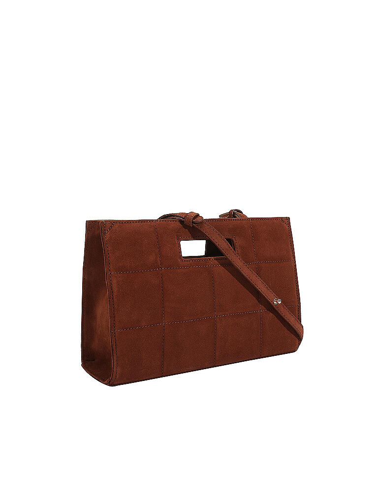 JULIA SKERGETH | Ledertasche - Umhängetasche THE QUILTED BAG SOFT SUEDE | 