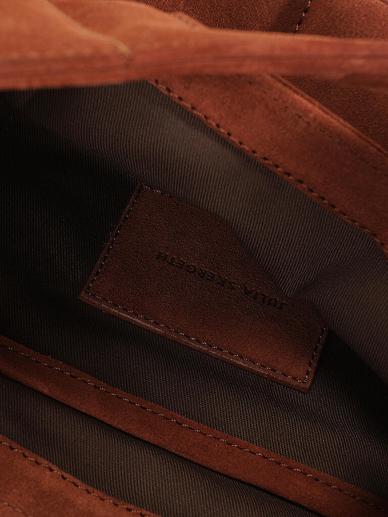 JULIA SKERGETH | Ledertasche - Umhängetasche THE QUILTED BAG SOFT SUEDE | 