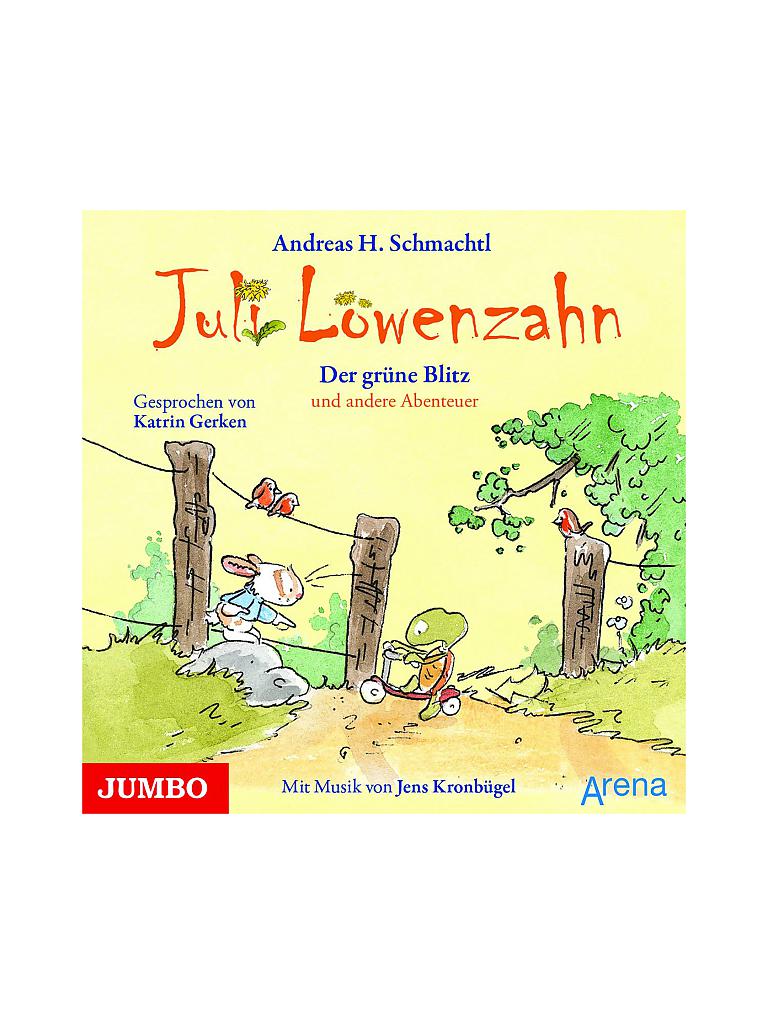 JUMBO MEDIEN VERLAG | Hörbuch - Juli Löwenzahn: Der grüne Blitz und andere Abenteuer (Audio CD) | keine Farbe