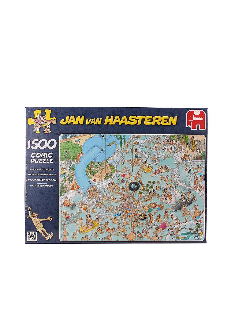JUMBO | Puzzle - an van Haasteren - Tropischer Badetag (1500 Teile) | keine Farbe