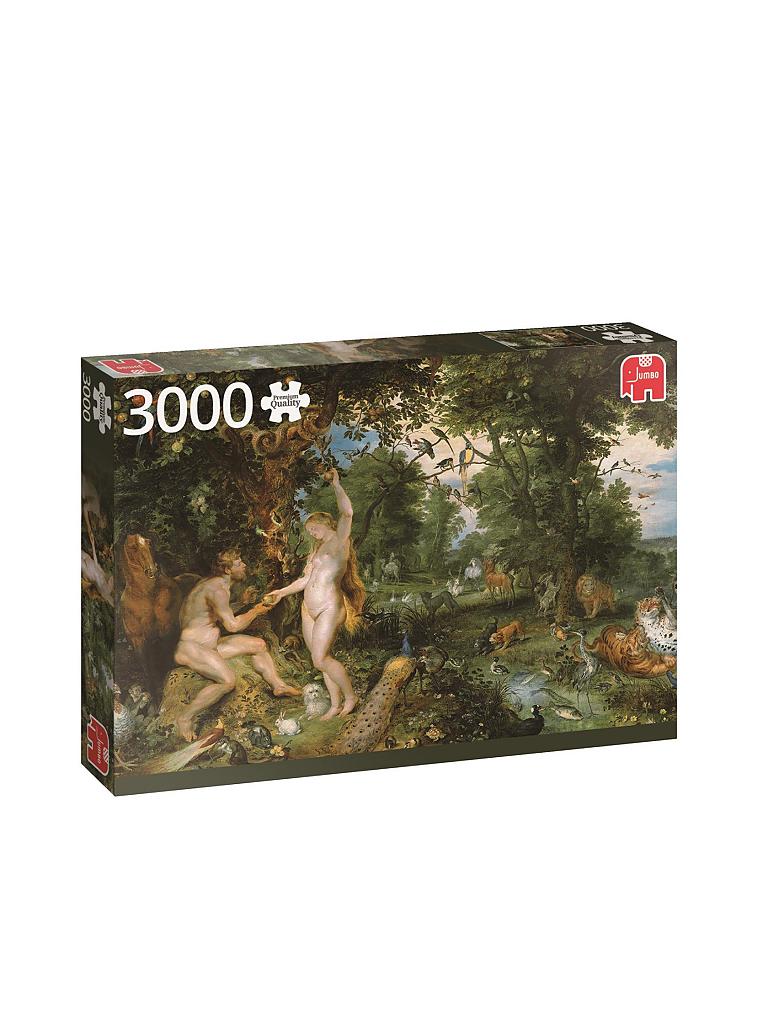JUMBO | Puzzle - Rubens der Garten Eden 3000 Teile | keine Farbe