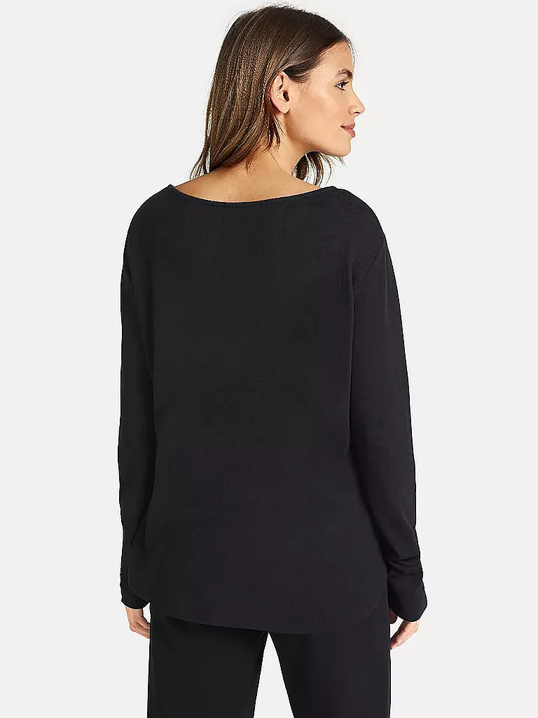 JUVIA | Loungewear Shirt MARA | schwarz