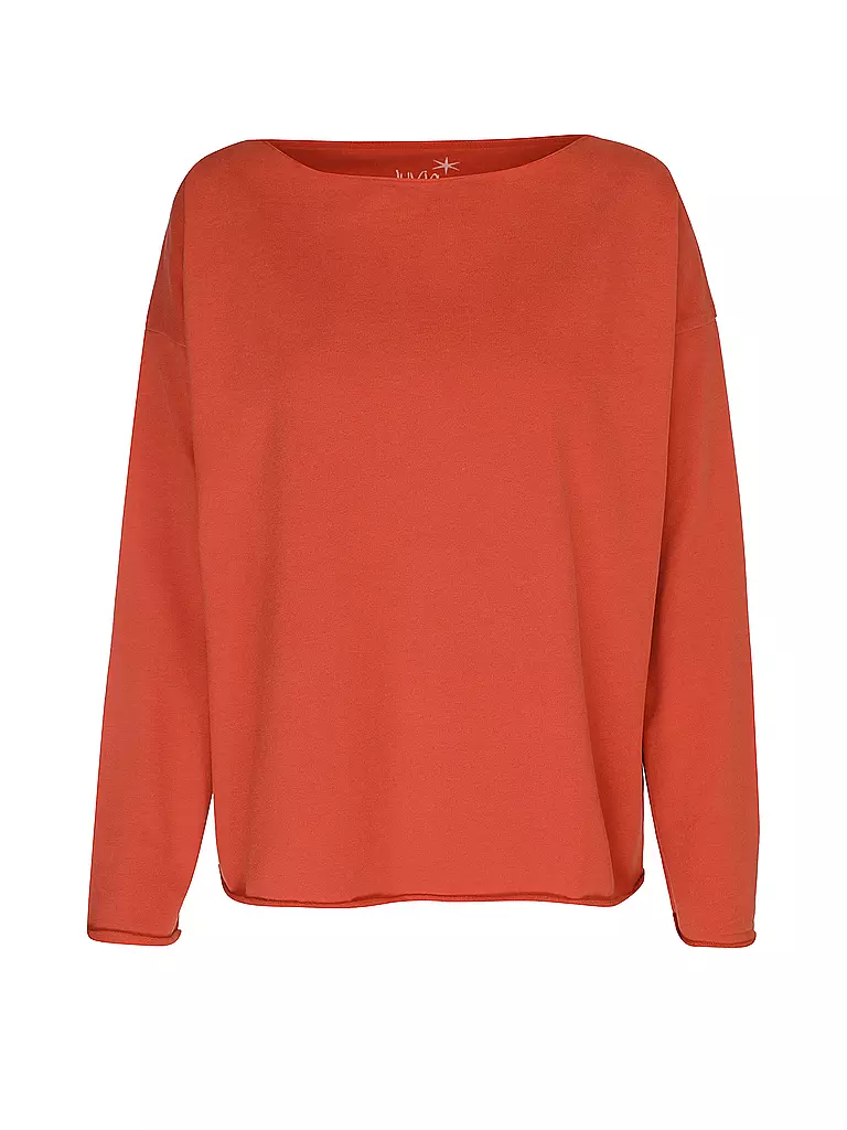 JUVIA | Loungewear Sweater  | rot