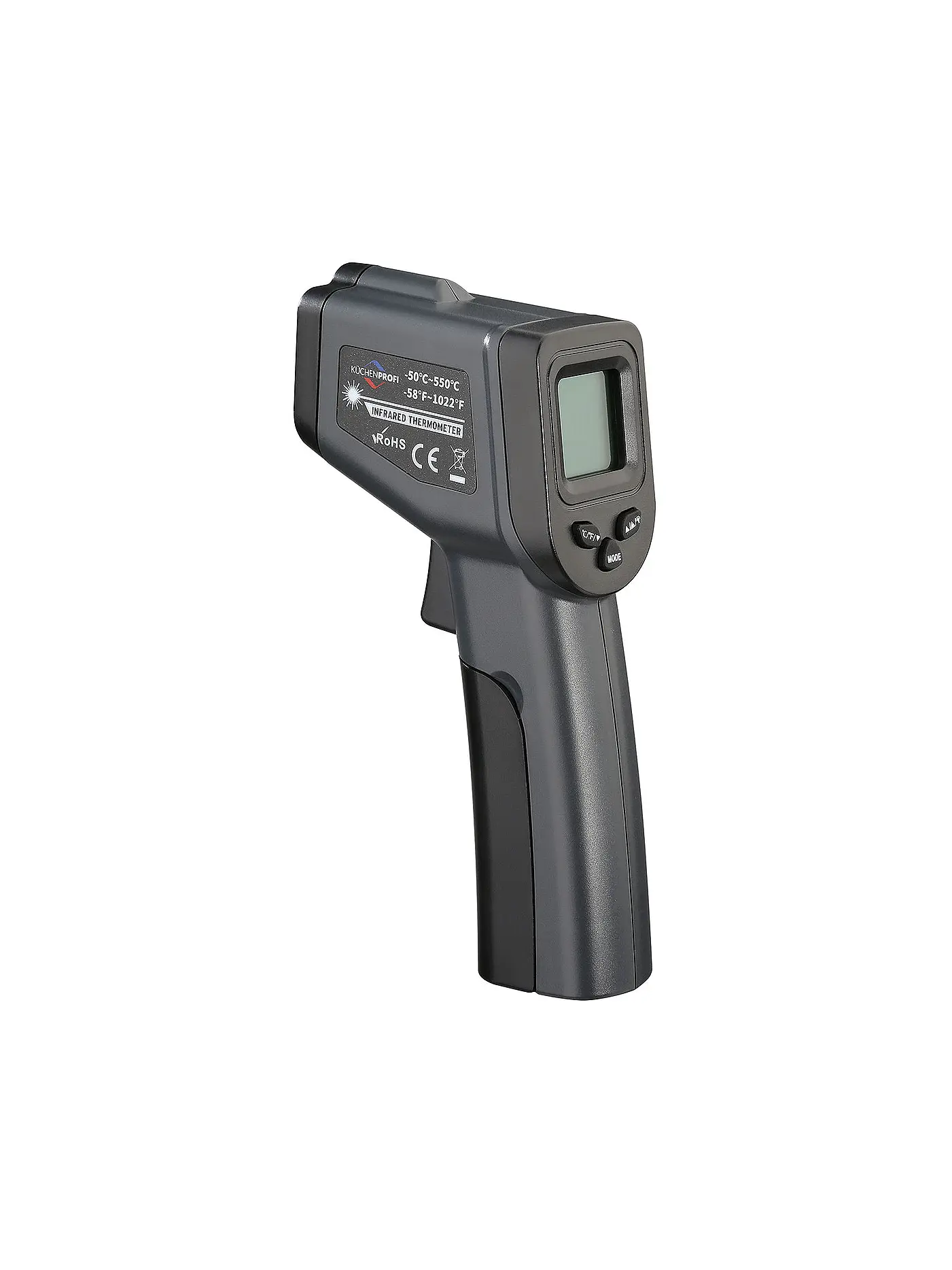 KÜCHENPROFI |  Infrarot-Thermometer -50-550C | schwarz