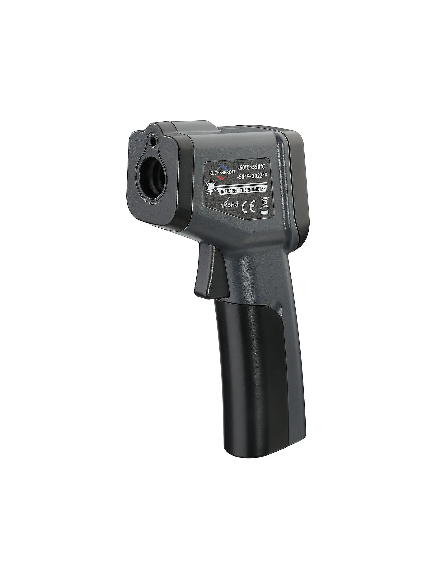 KÜCHENPROFI |  Infrarot-Thermometer -50-550C | schwarz