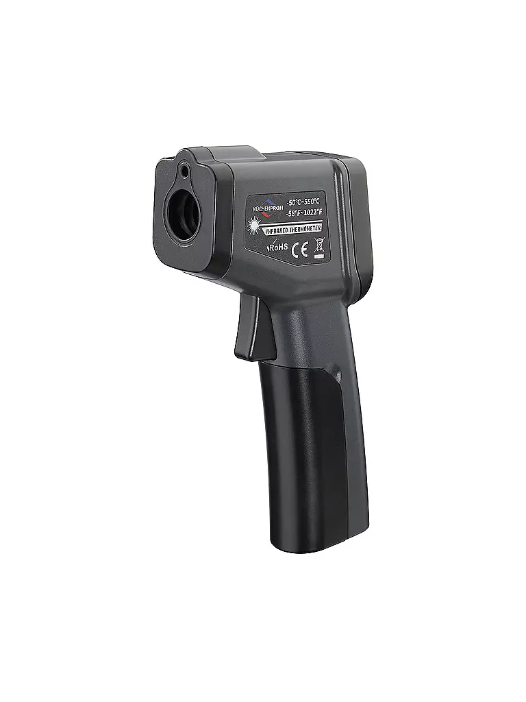 KÜCHENPROFI |  Infrarot-Thermometer -50-550C | schwarz