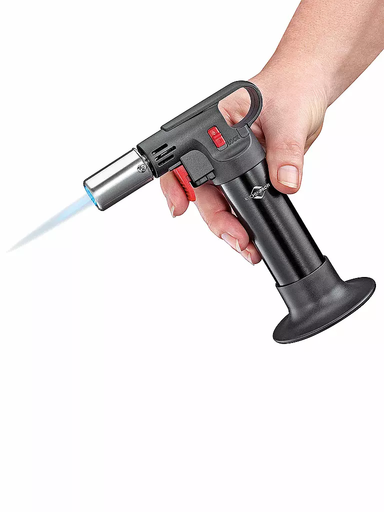 KÜCHENPROFI | Flambierbrenner 15cm CLASSIC | schwarz