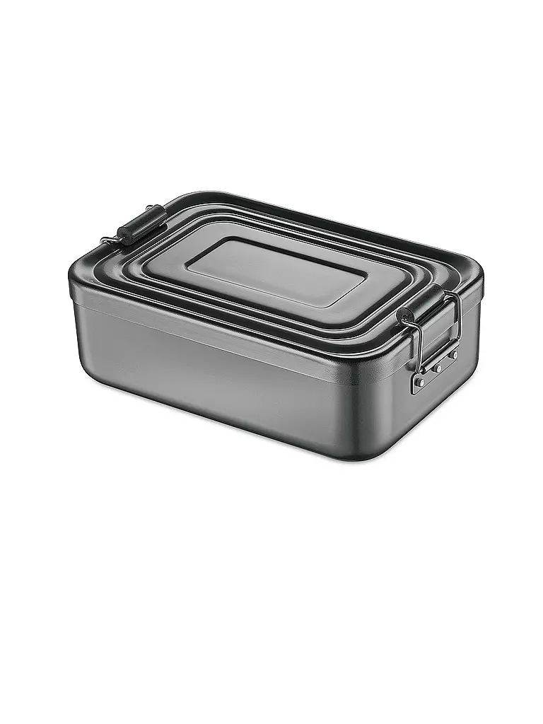 KÜCHENPROFI | Frischhaltedose - Lunchbox klein 18x12cm (Anthrazit) | grau