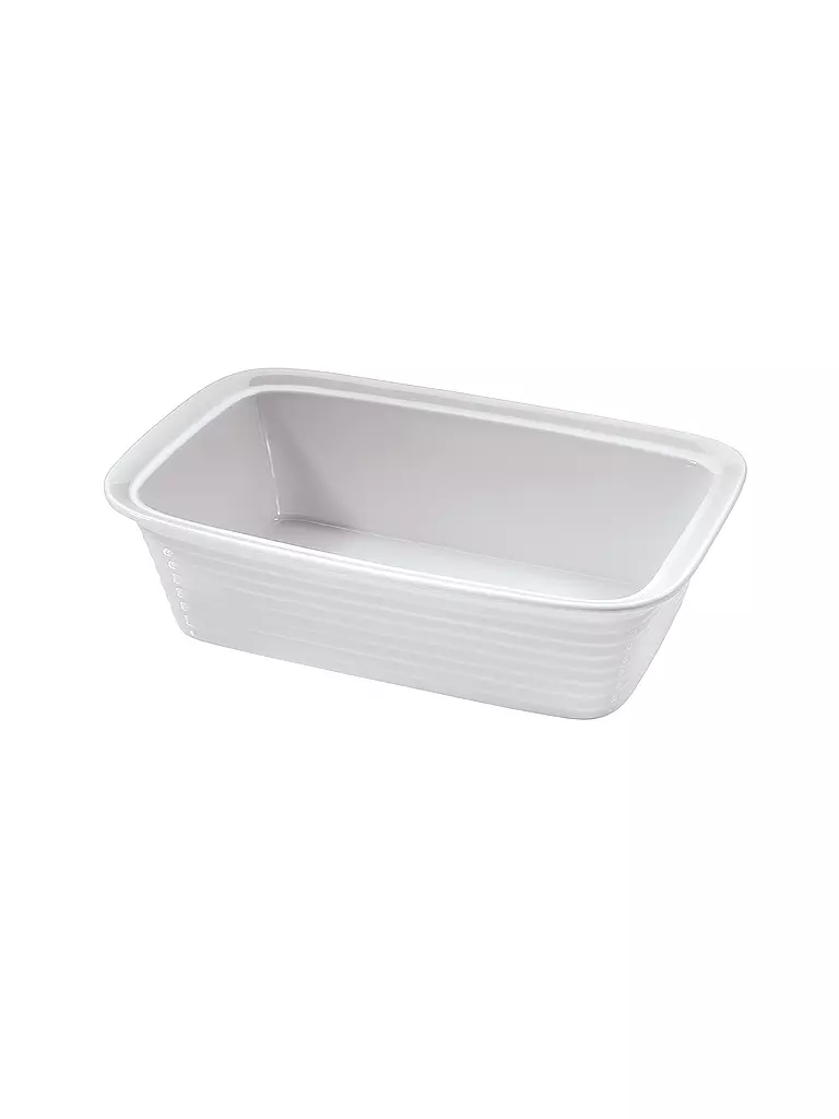 KÜCHENPROFI | Lasagneform extra hoch BURGUND 33cm | weiss