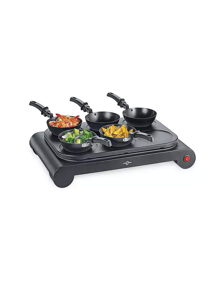 KÜCHENPROFI | Pfännchen-Party GOURMET | schwarz
