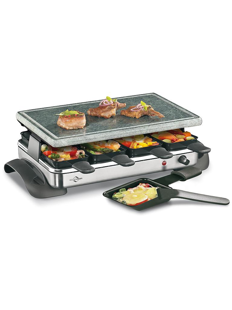 KÜCHENPROFI | Raclette "Exclusive"  | silber