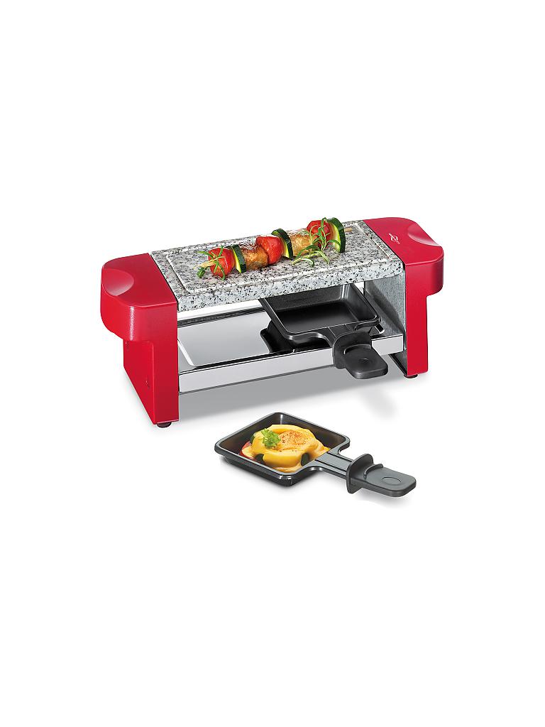 KÜCHENPROFI | Raclette "Hot Stone Duo" (Rot) | rot