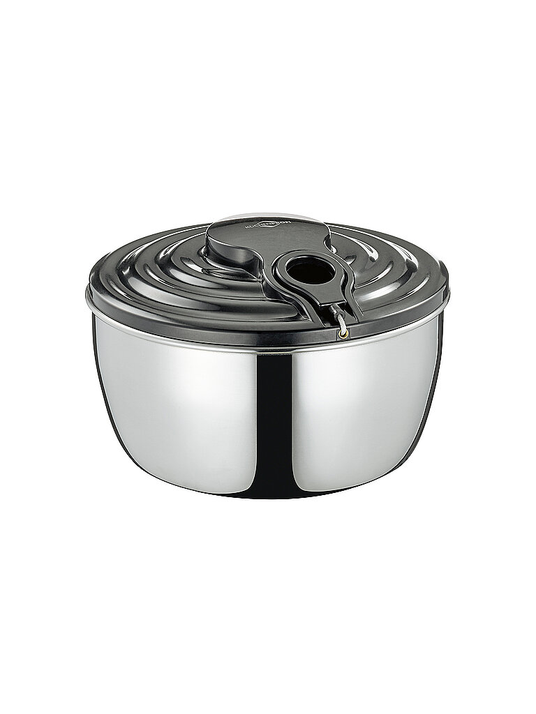 KÜCHENPROFI Salatschleuder WAVE 24,5cm Edelstahl silber