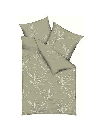 KAEPPEL | Flanell Bettwäsche ORGANIC 70x90cm/140x200cm Khaki 