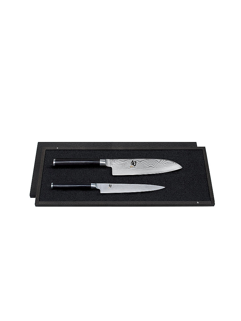 KAI Messerset SHUN CLASSIC 2-teilig silber