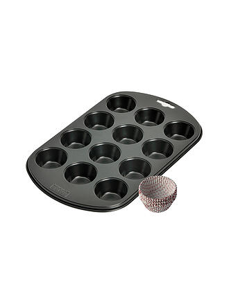 KAISER | Muffinform für 12 Muffins X-MAS Antihaft  