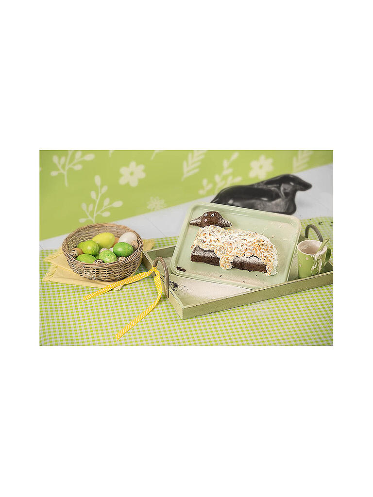KAISER | Osterlamm Backform Lemmi 0,75l Antihaft Schwarz | 