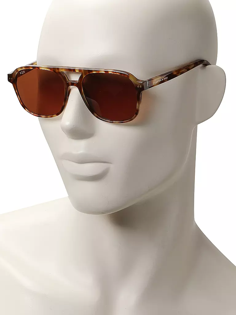 KAPTEN & SON | Sonnenbrille ZURICH OVERSIZE | braun