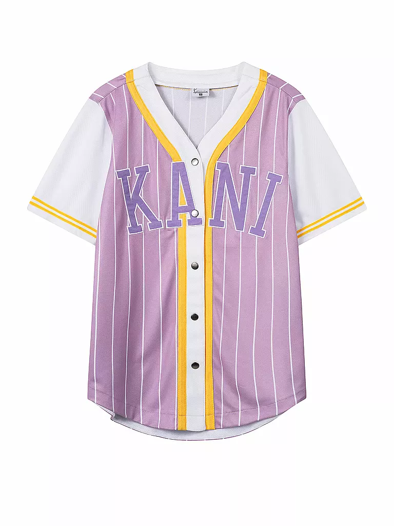 KARL KANI | Baseball T-Shirt  | lila