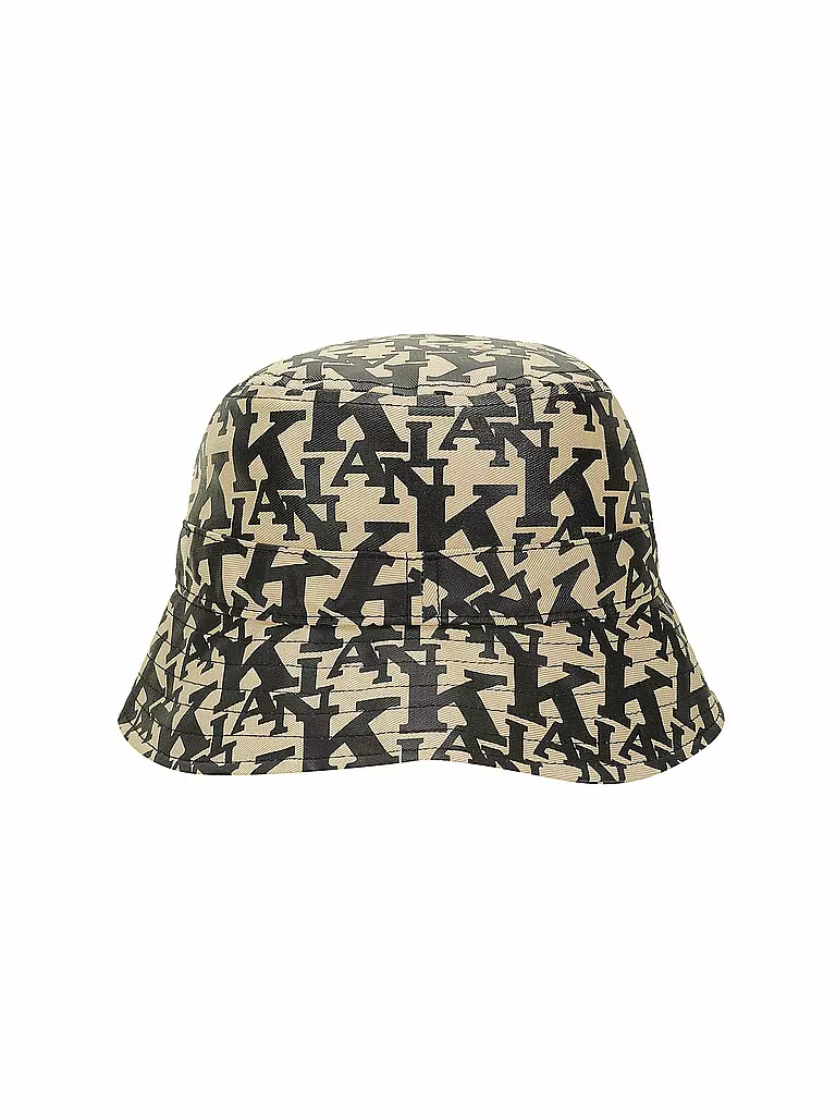 KARL KANI | Bucket Hat - Fischerhut  SIGNATURE RETRO | braun