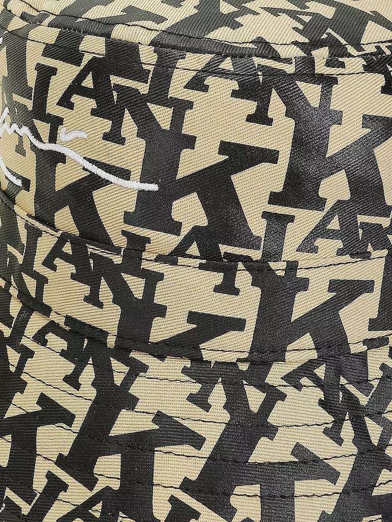 KARL KANI | Bucket Hat - Fischerhut  SIGNATURE RETRO | braun