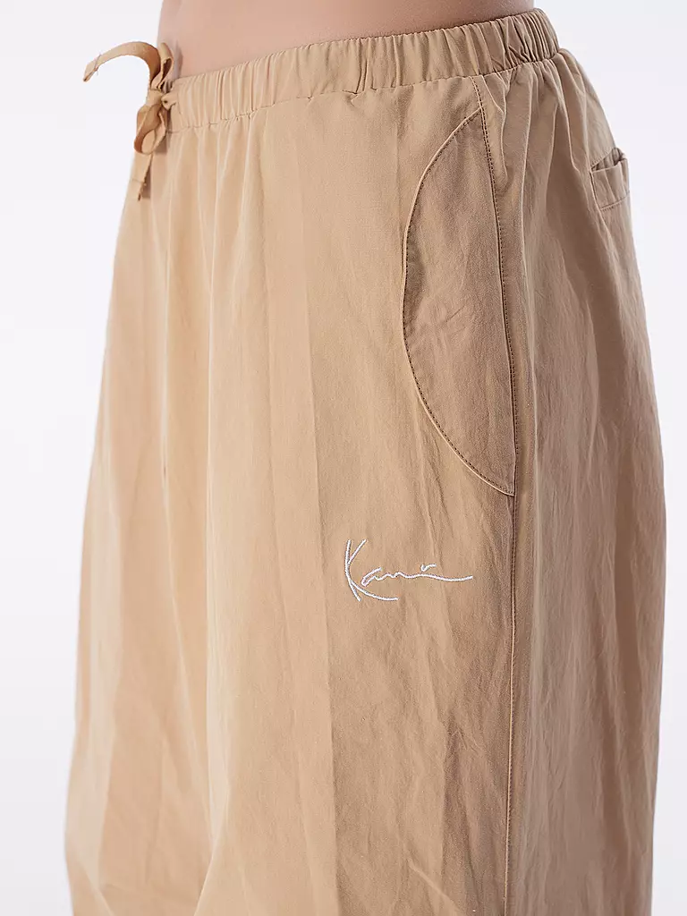 KARL KANI | Cargohose - Parachute Pants | beige